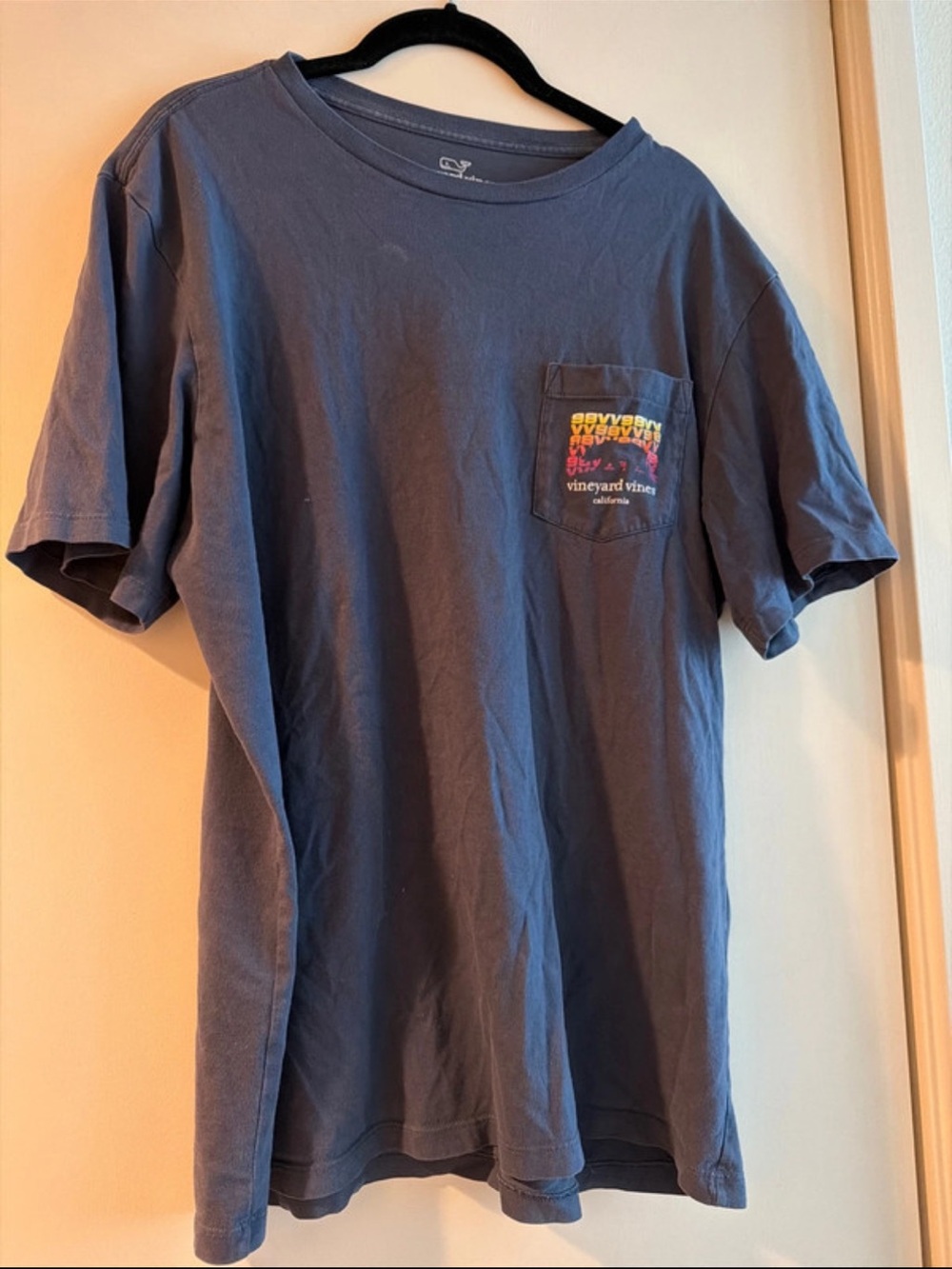 Vineyard Vines Men’s Pocket T-Shirt 98VV Blue / Navy